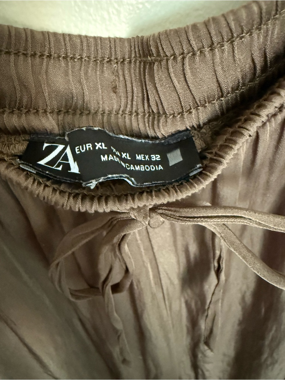Zara Harem Drawstring Pants - Picture 4 of 9